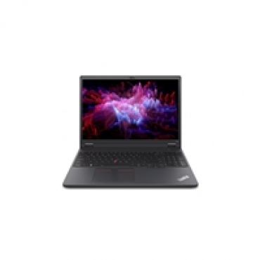 16" ThinkPad P16v Gen 1, kannettava tietokone, musta