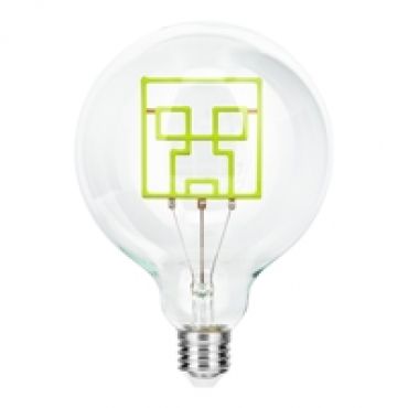 LED Neon Bulb -koristelamppu - MINECRAFT CREEPER