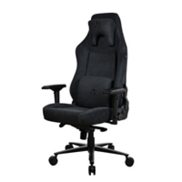 Vernazza XL SuperSoft - Pure Black, kangasverhoiltu pelituoli, musta