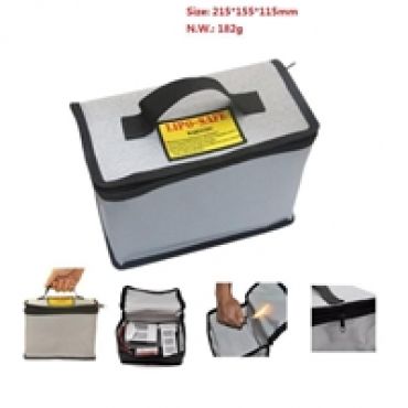 Fireproof Battery Safebox LIPO, akkujen turvapussi