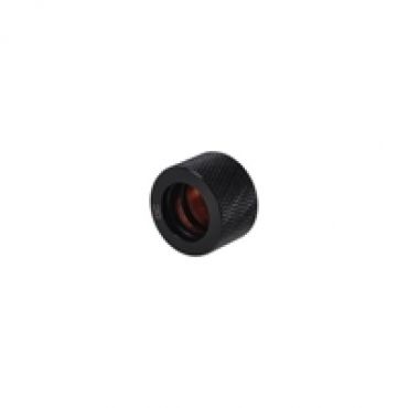 HT 16,1mm putkiliitin, G1/4, koville putkille, musta