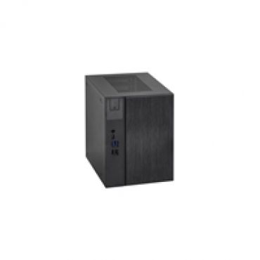 DeskMeet X300 Series, MiniPC -barebone, musta