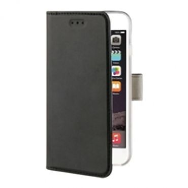 Booklet Case Slim -suojakotelo, Apple iPhone 7 / 6 / 6S, musta