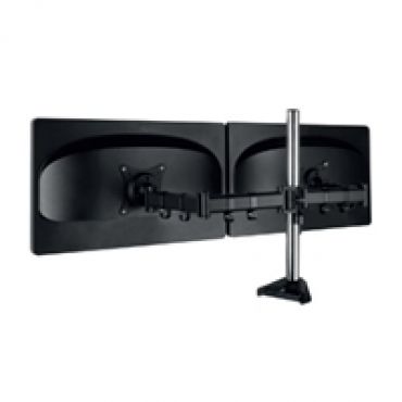 Z2 Pro (Gen 3) -monitorivarsi kahdelle monitorille, musta