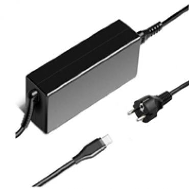 45W USB-C verkkovirta-adapteri, musta