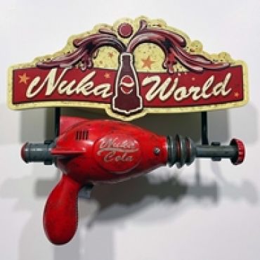 Fallout 4 Nuka World Thirst Zapper Wall Armory Seinäkoriste