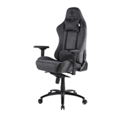 DC440D pelituoli, Alcantara-kangasverhoiltu pelituoli, tummanharmaa