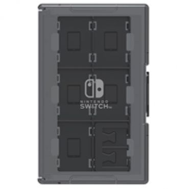 Game Card Case -suojakotelo 24:lle Nintendo Switch -pelille, musta