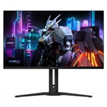 31,5" AORUS FO32U2, 240Hz 4K UHD OLED-pelimonitori, musta