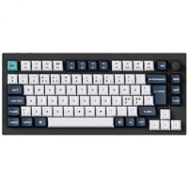 Q1 Max, langaton mekaaninen näppäimistö, 75%, Gateron Jupiter Red, Carbon Black
