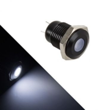 Vandalproof LED-valoyksikkö, valkoinen/musta