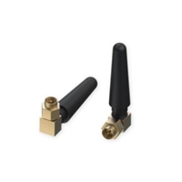 Angled Compact Mobile SMA -antenni, musta