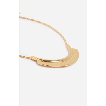 Gold Brass Necklace - Gold - TU - Vanessa Bruno
