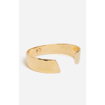 Gold Brass Cuff - Gold - TU - Vanessa Bruno
