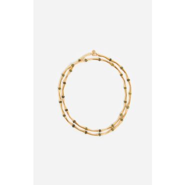 Long Gold Brass Necklace - Gold - TU - Vanessa Bruno