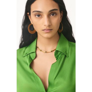 Gold Brass Necklace - Gold - TU - Vanessa Bruno