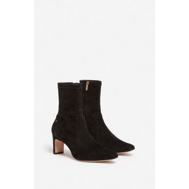 Leather Heeled Ankle Boots - Black - Size 40 - Vanessa Bruno