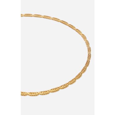 Gold Brass Necklace - Gold - TU - Vanessa Bruno