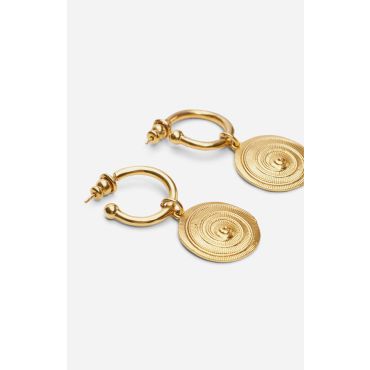 Guillerme Earrings - Gold - TU - Vanessa Bruno