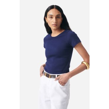 Glendon T-shirt - Navy - Size 2 - Vanessa Bruno
