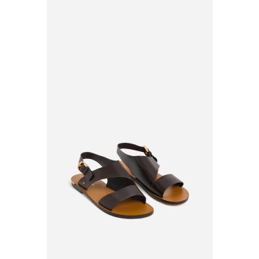 Flat Sandal - Ebony - Size 39 - Vanessa Bruno