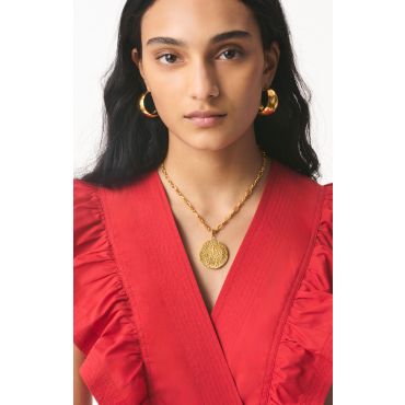 Gregoire Short Necklace - Gold - TU - Vanessa Bruno