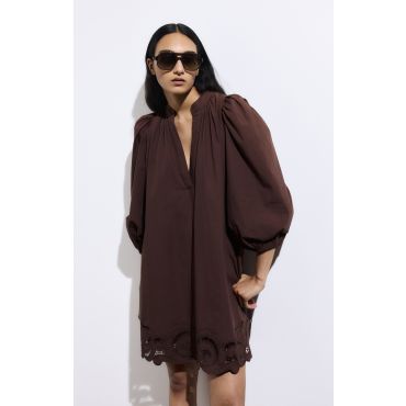 Hamanda Dress - Chocolate - Size M/L - Vanessa Bruno