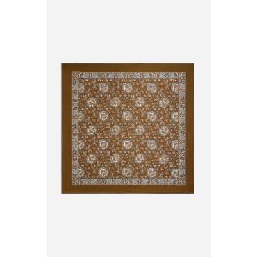 Endy Printed Silk Scarf - Classic brown - TU - Vanessa Bruno