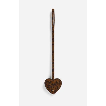 Leopard Heart Charm - Fawn - Woman - Vanessa Bruno