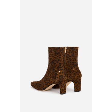 Soft Leopard-print Ankle Boots - Fawn - Size 41 - Vanessa Bruno