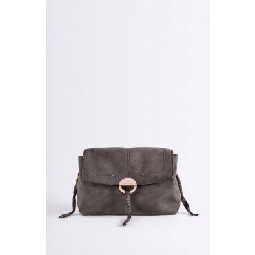 Large Leather Othilia Bag - Alloy - Size Grand - Vanessa Bruno