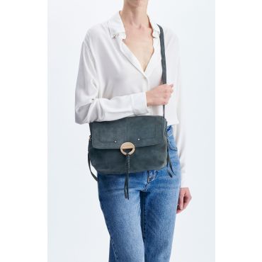 Large Leather Othilia Bag - Alloy - Size Grand - Vanessa Bruno