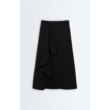 Hemera Skirt - Black - Size L - Vanessa Bruno