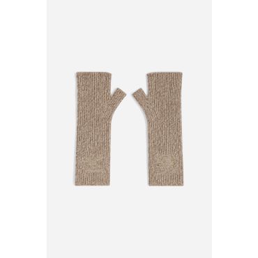 Honna Fingerless Gloves - Mocha - TU - Vanessa Bruno