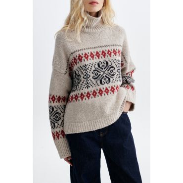 Huguette Sweater - Oat - Size 3 - Vanessa Bruno