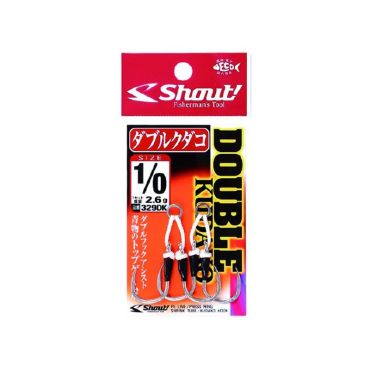Assistikoukku Shout Double Kudako 329dk2/0