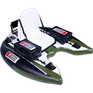 Float Tube Seven Bass Flatform Junior Kaki-black Sbd-d-fj-03