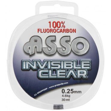 Fluorocarboni Asso Invisible Clear - 30m Asic15tr