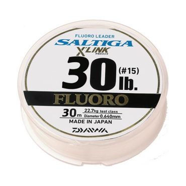 Fluorocarboni Daiwa Saltiga X' Link Fluorocarbon Leader - 30m 12956523