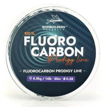 Fluorocarboni Rodbuilders Republic Fluorocarbon Prodigy Lines - 50m Fluo-pl-1.000
