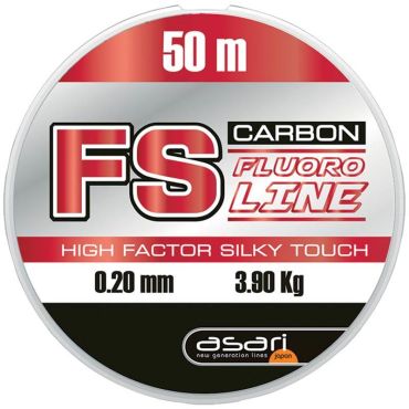 Fluorokarboni Asari Fs Fluoro-line - 50m Laxs5022