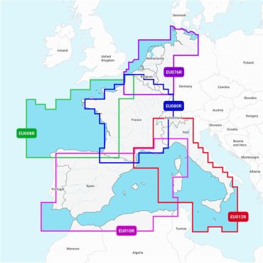 Kartografia Navionics + Regular Sd-formaatti N-naeu076r