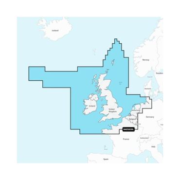 Kartta Navionics + Iso Sd Yhdistynyt Kuningaskunta, Irlanti Ja Alankomaat N-naeu628l