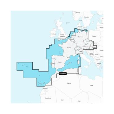 Kartta Navionics + Large Sd Länsi- Ja Keski-eurooppa N-naeu646l