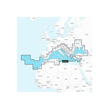 Kartta Navionics Platinium+ Large Sd Välimeri Ja Mustameri N-npeu643l