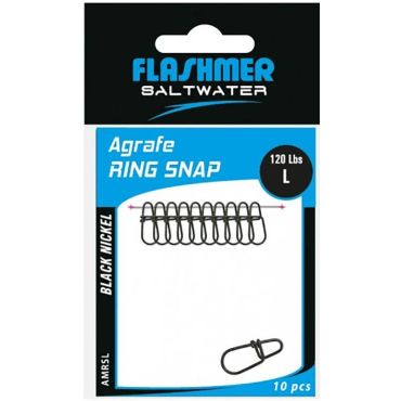 Klipsi Flashmer Ring Snap - Pakkaus 10 Amrsm