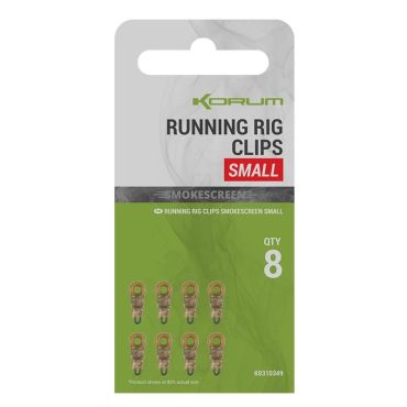 Klipsi Korum Smokescreen Running Rig Clips K0310349