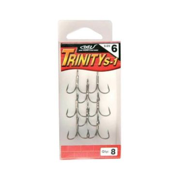 Kolmihaarakoukku Maruto Trinity S-1 - 6cm Odht6