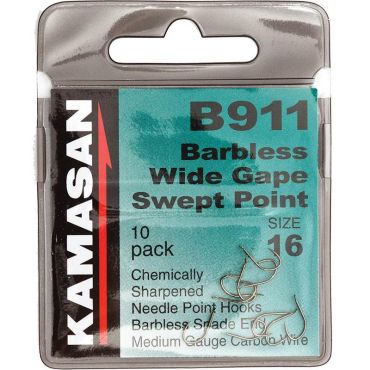 Koukku Kamasan B911 Barbless Spade G2771