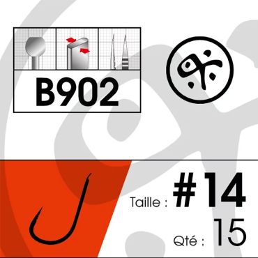 Koukku Native B902 Ilman Vastahakaa Pitkä Varsi Nhb902006030